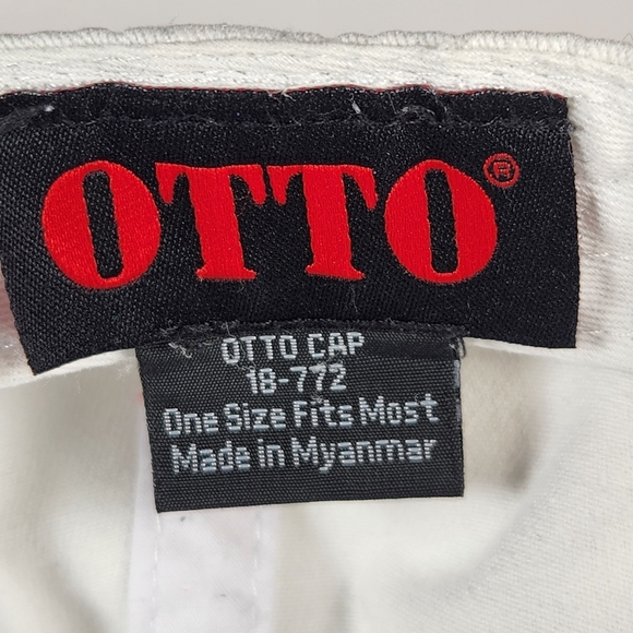 RHONE Cap Strap Back White Trucker Cotton Dad Hat Logo Baseball - Picture 3 of 9